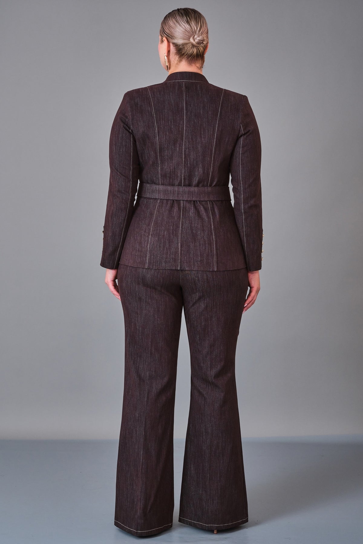 Butik Dayi - Plus Size Suit (BDY27K44364)