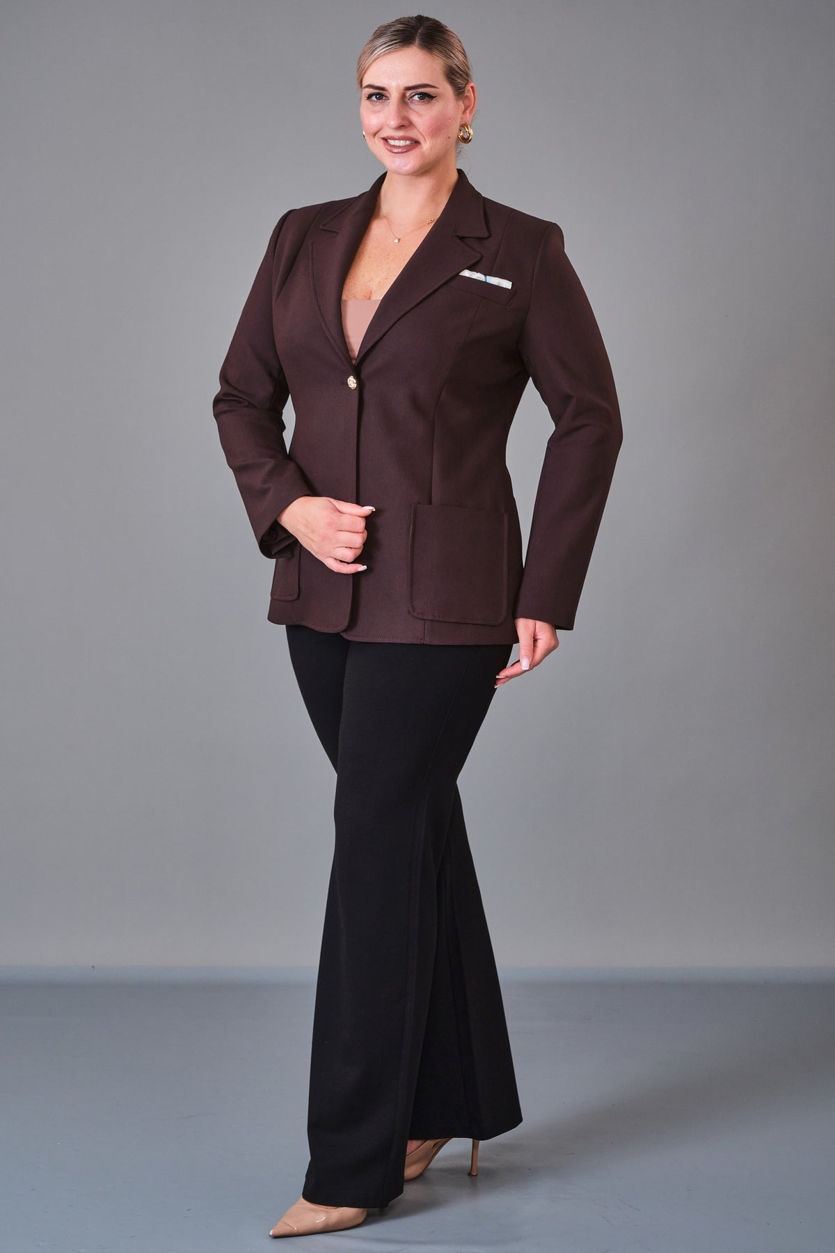 Dayi - Plus Size Jacket (BDY27K44374) - 8690200200120