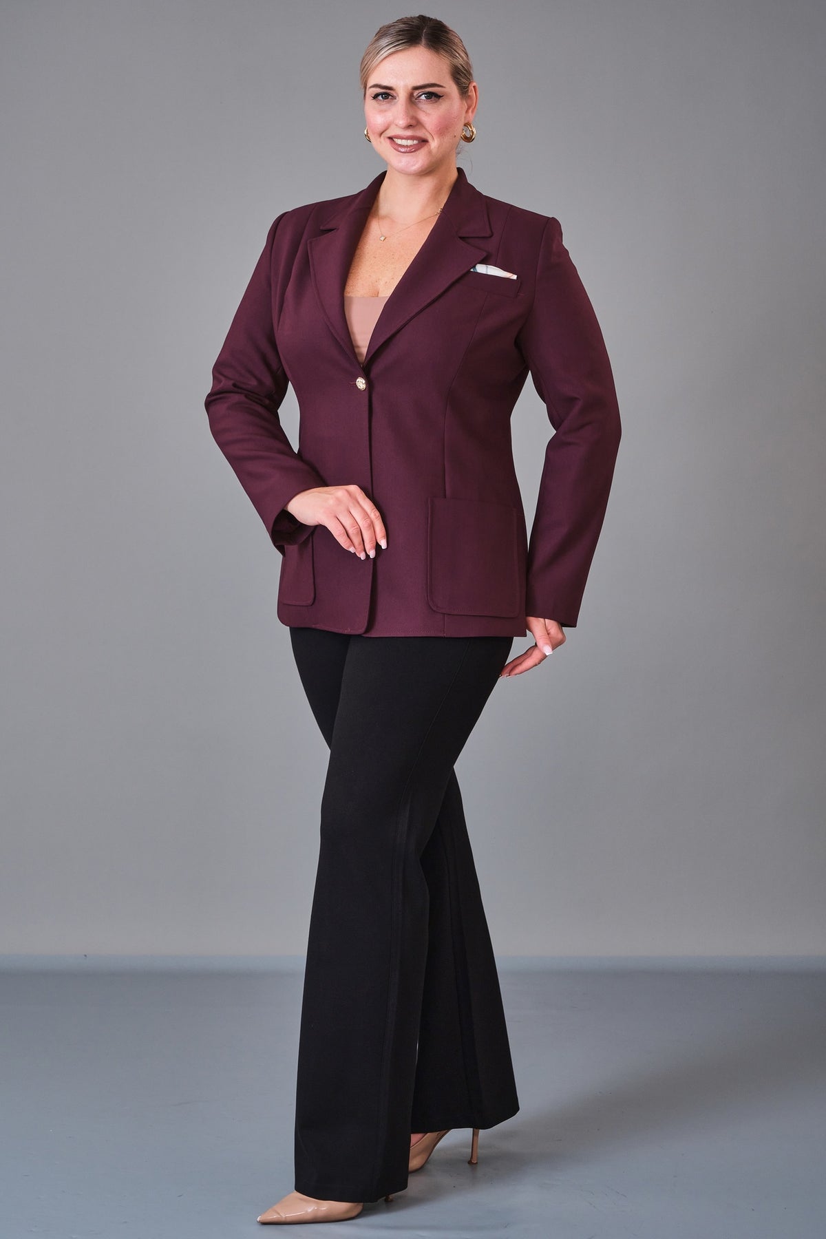 Dayi - Plus Size Jacket (BDY27K44374) - 8690200200144