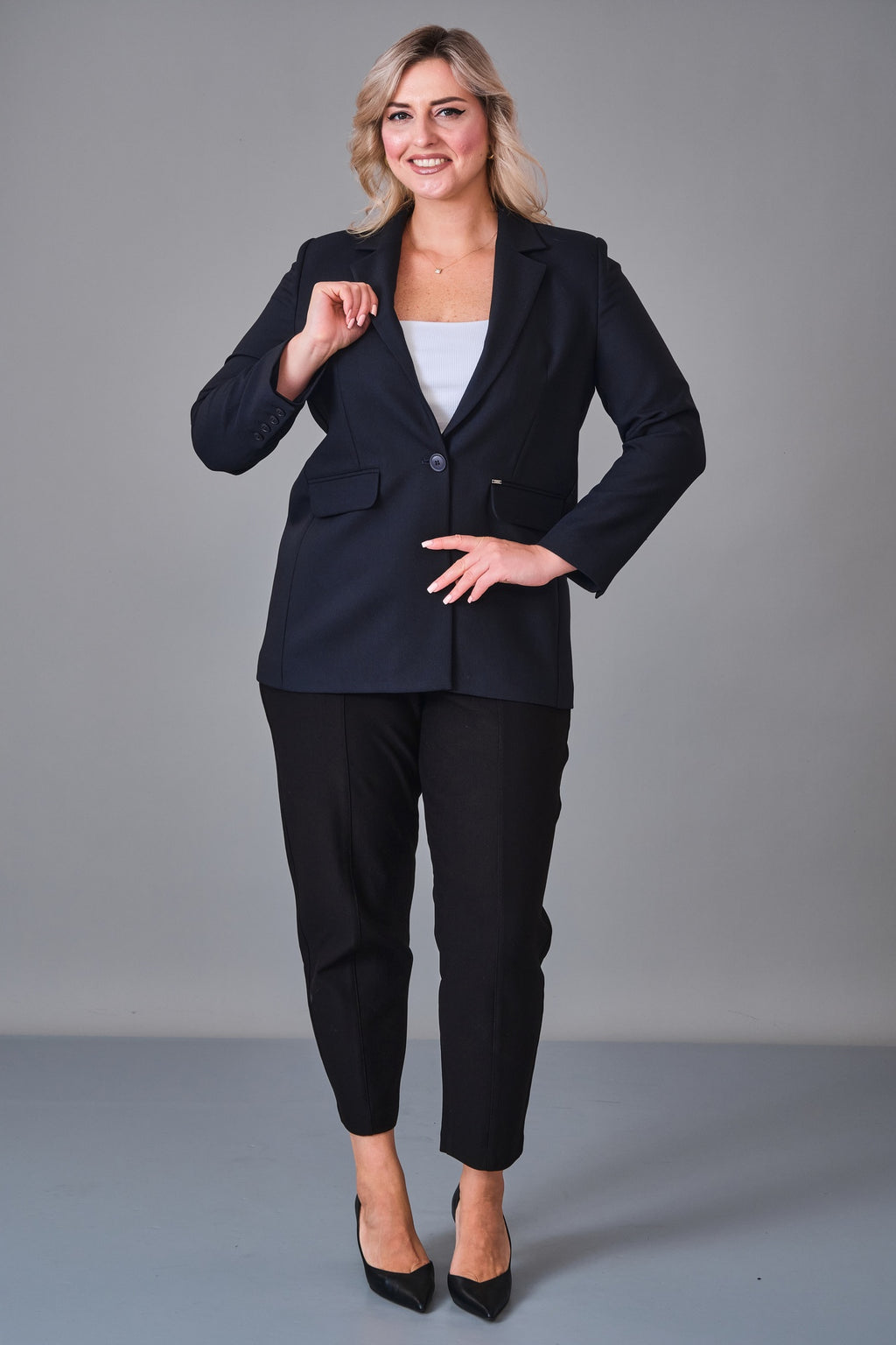 Elitline - Plus Size Jacket (ELT26Y4-59-3020) - 8690200200304