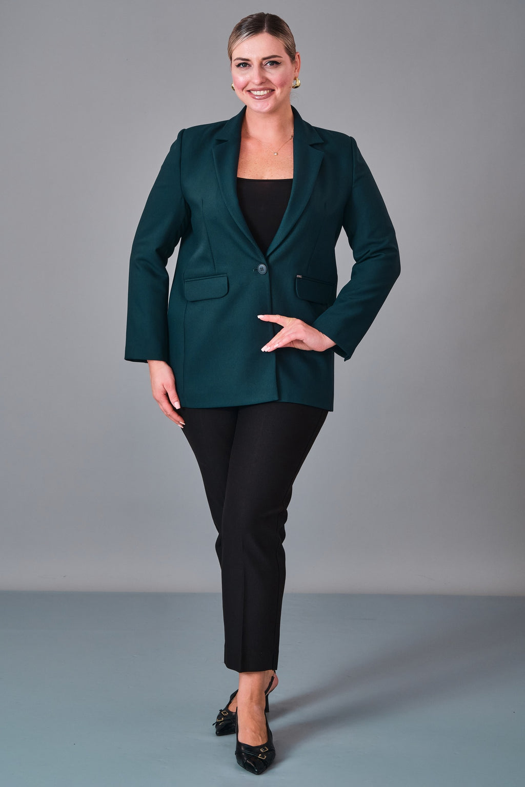 Elitline - Plus Size Jacket (ELT26Y4-59-3020) - 8690200200335