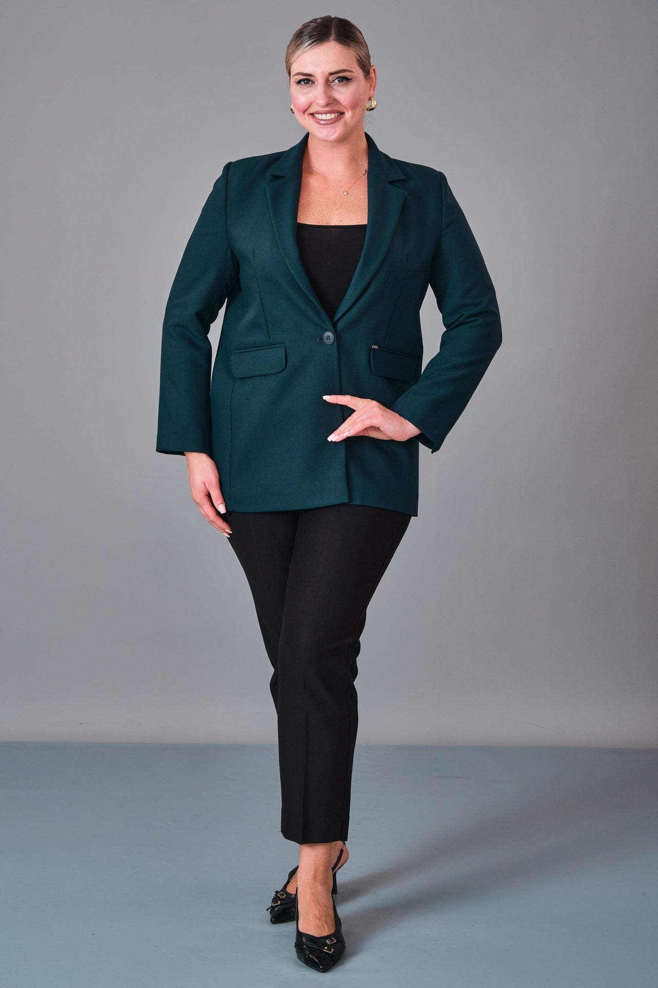 Elitline - Plus Size Jacket (ELT26Y4-59-3020) - 8690200200335