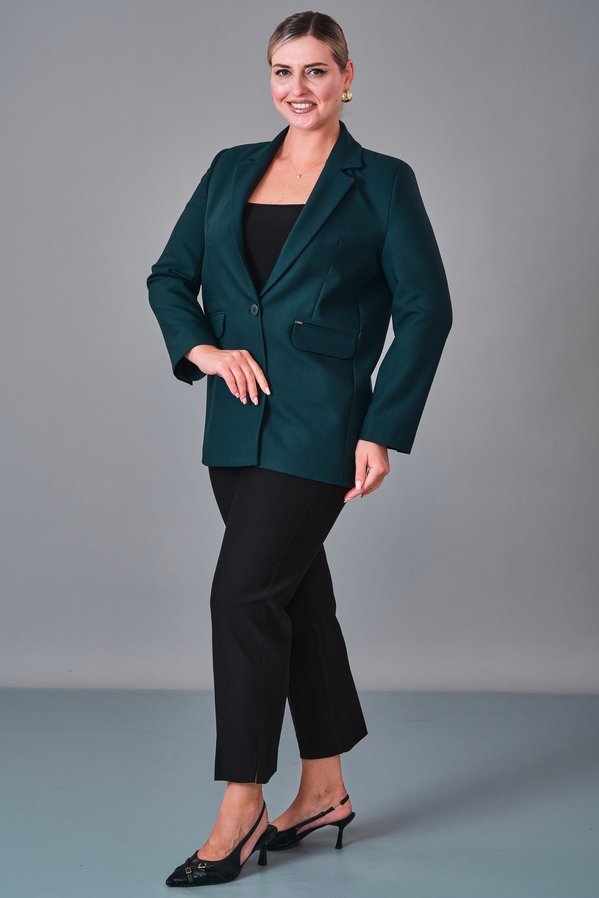 Elitline - Plus Size Jacket (ELT26Y4-59-3020) - 8690200200335