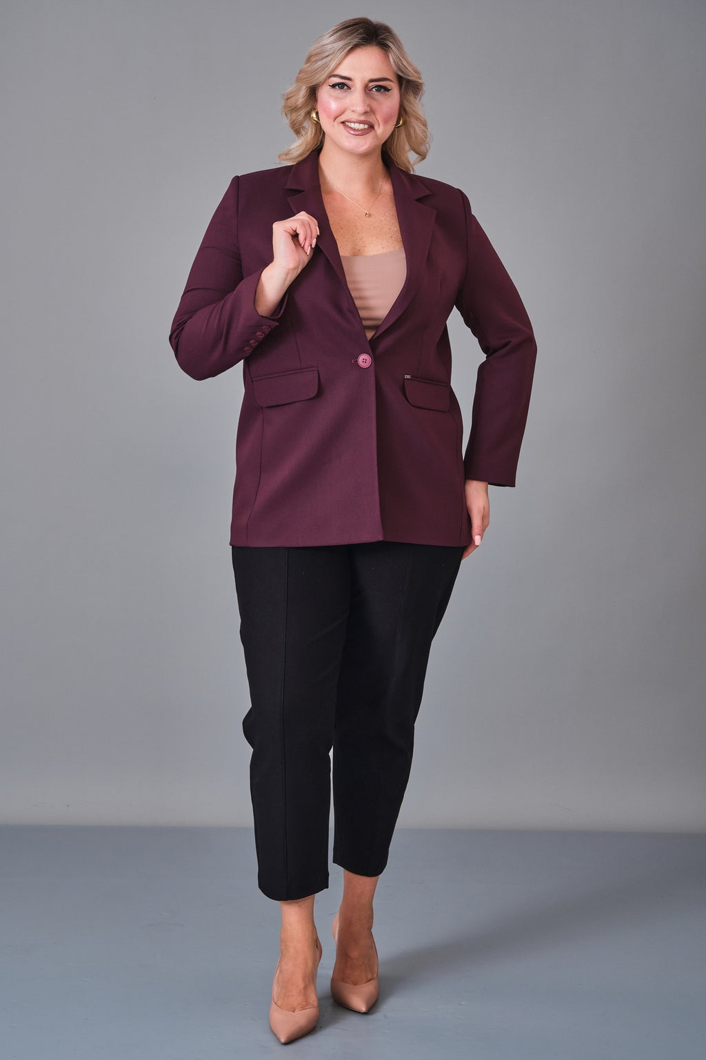Elitline - Plus Size Jacket (ELT26Y4-59-3020) - 8690200200359
