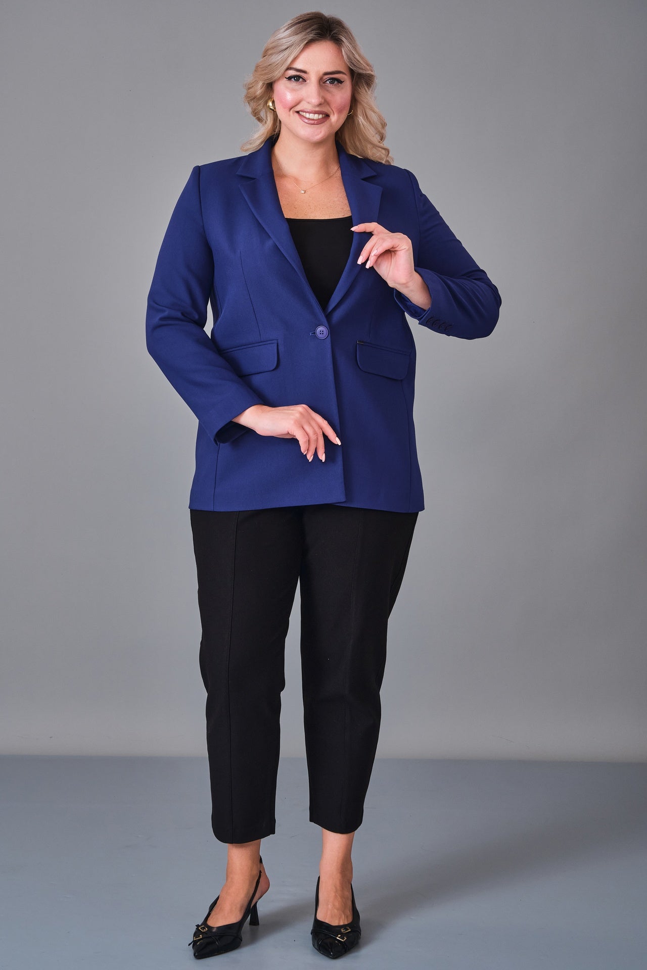 Elitline - Plus Size Jacket (ELT26Y4-59-3020) - 8690200200373