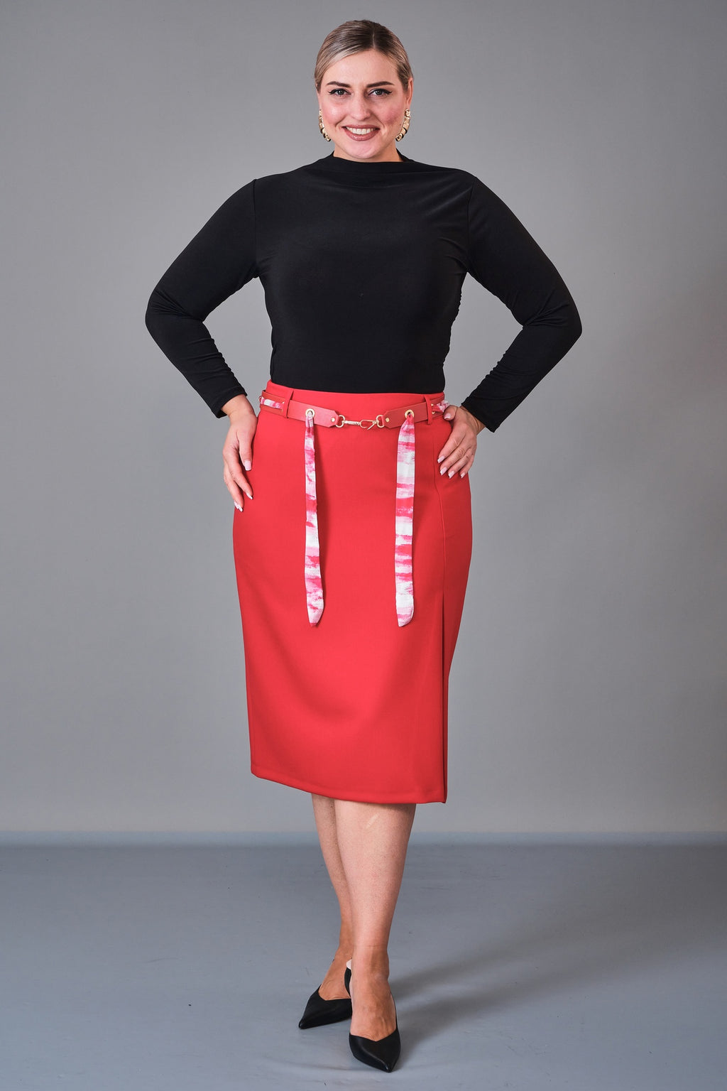 Dayi - Plus Size Skirt (BDY27K31569) - 8690200200755
