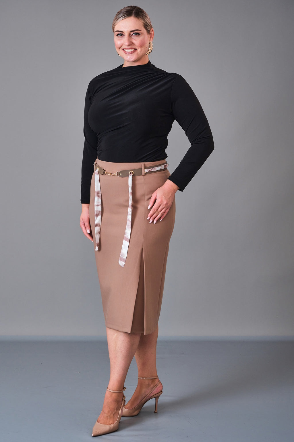 Dayi - Plus Size Skirt (BDY27K31569) - 8690200200762