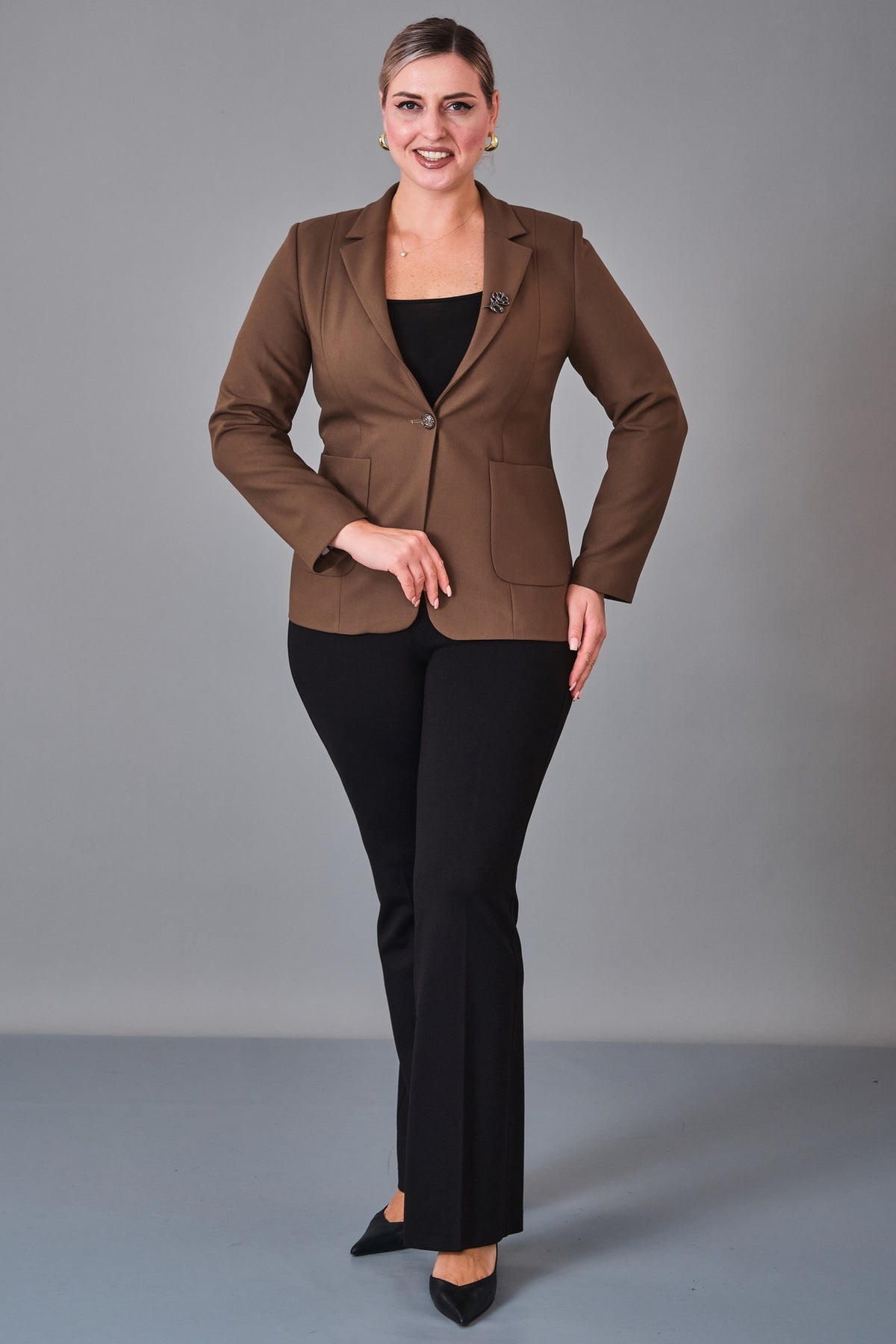 Elitline - Plus Size Jacket (ELT27K4-59-3042)