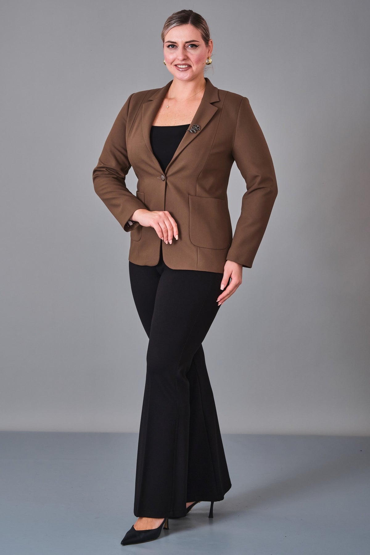 Elitline - Plus Size Jacket (ELT27K4-59-3042)