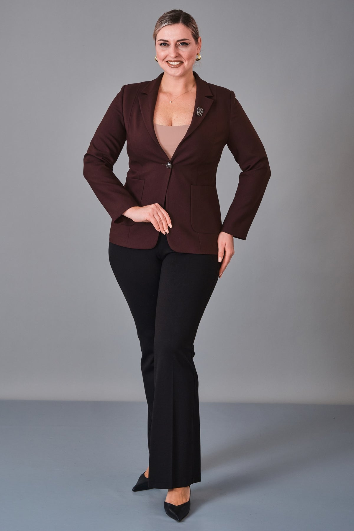 Elitline - Plus Size Jacket (ELT27K4-59-3042)
