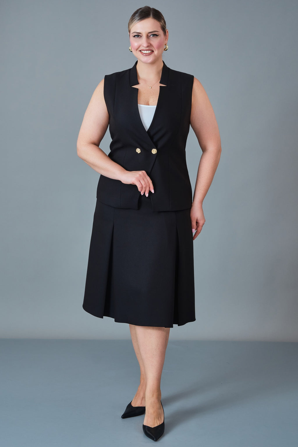 Cocomika - Plus Size Suit (CMK27K3040)
