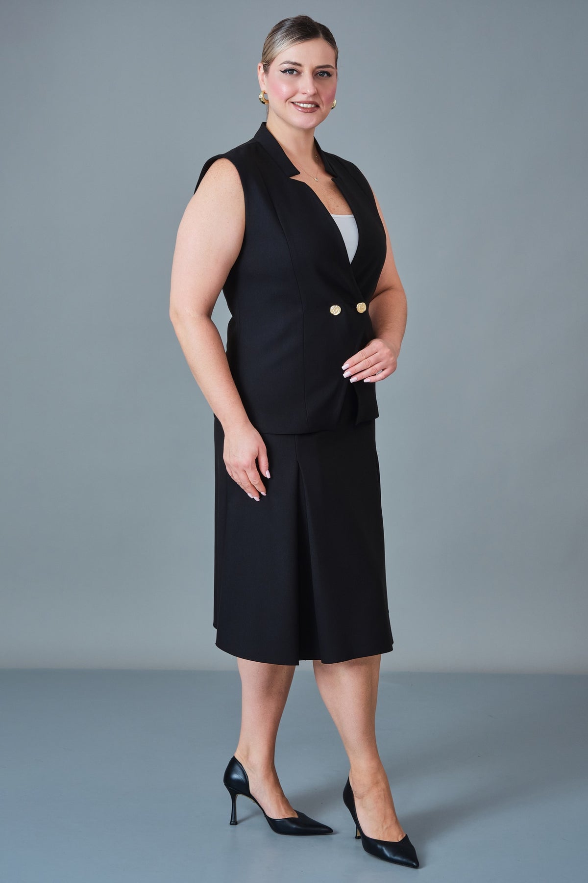 Cocomika - Plus Size Suit (CMK27K3040)