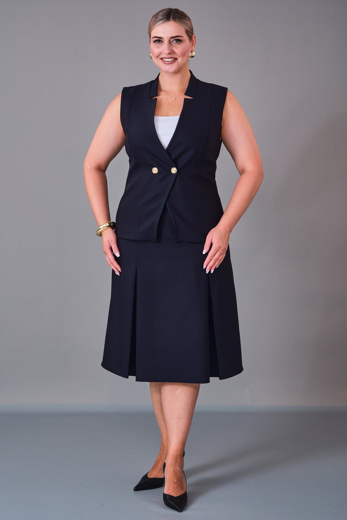 Cocomika - Plus Size Suit (CMK27K3040)