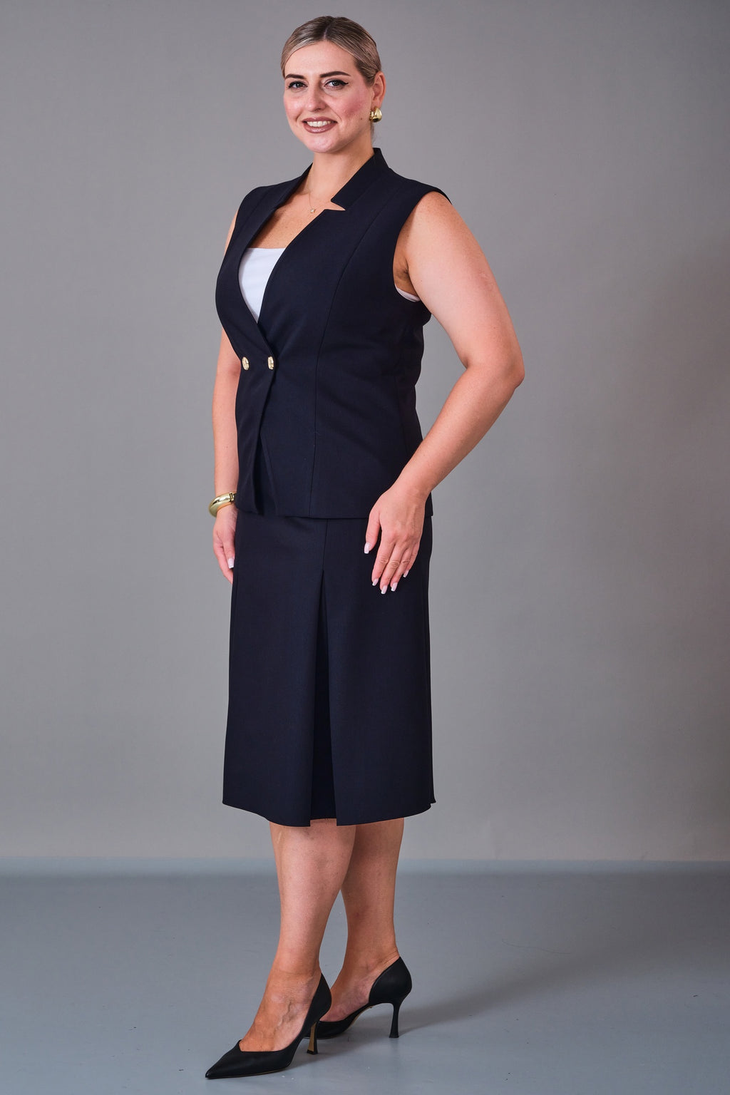 Cocomika - Plus Size Suit (CMK27K3040)