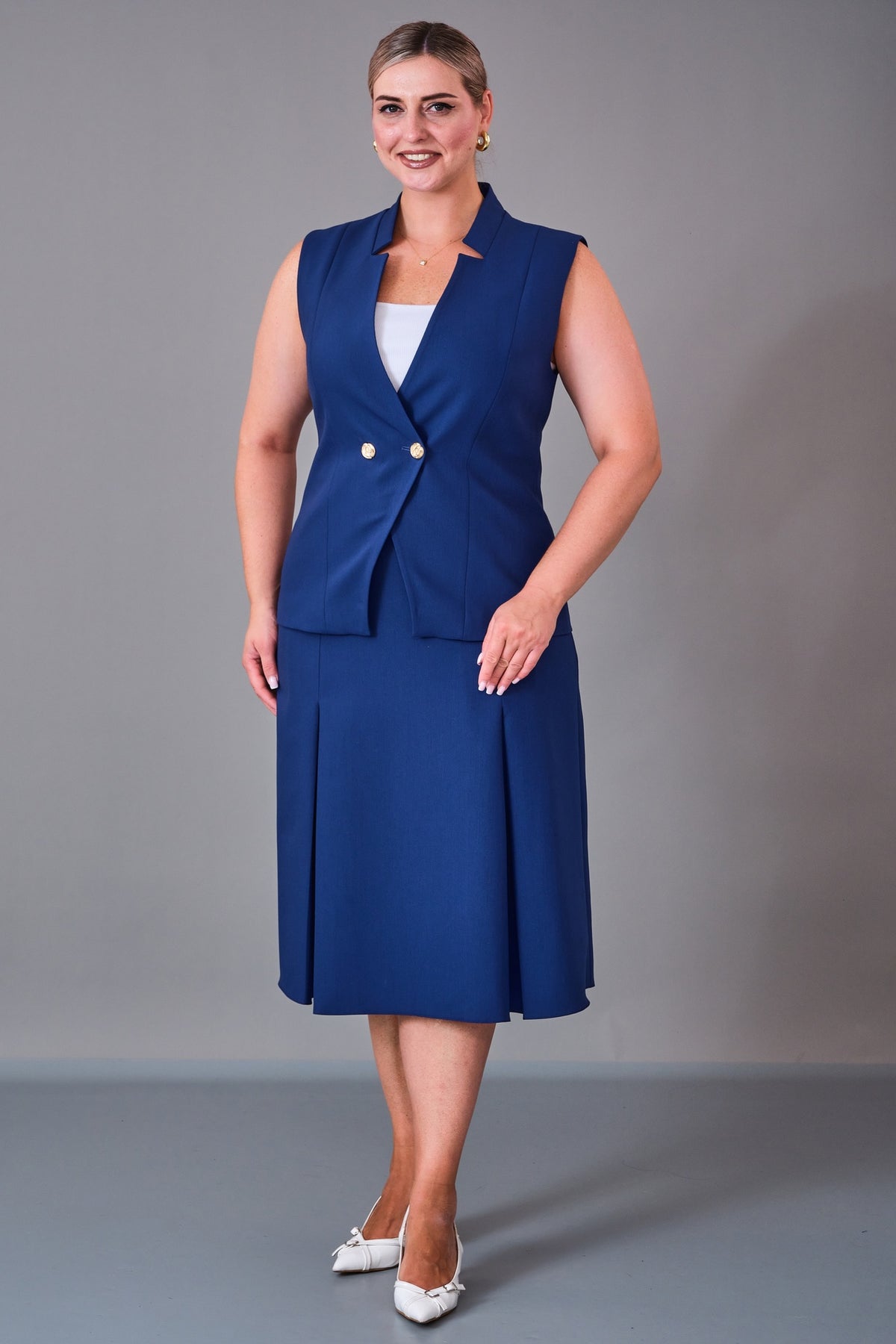 Cocomika - Plus Size Suit (CMK27K3040)
