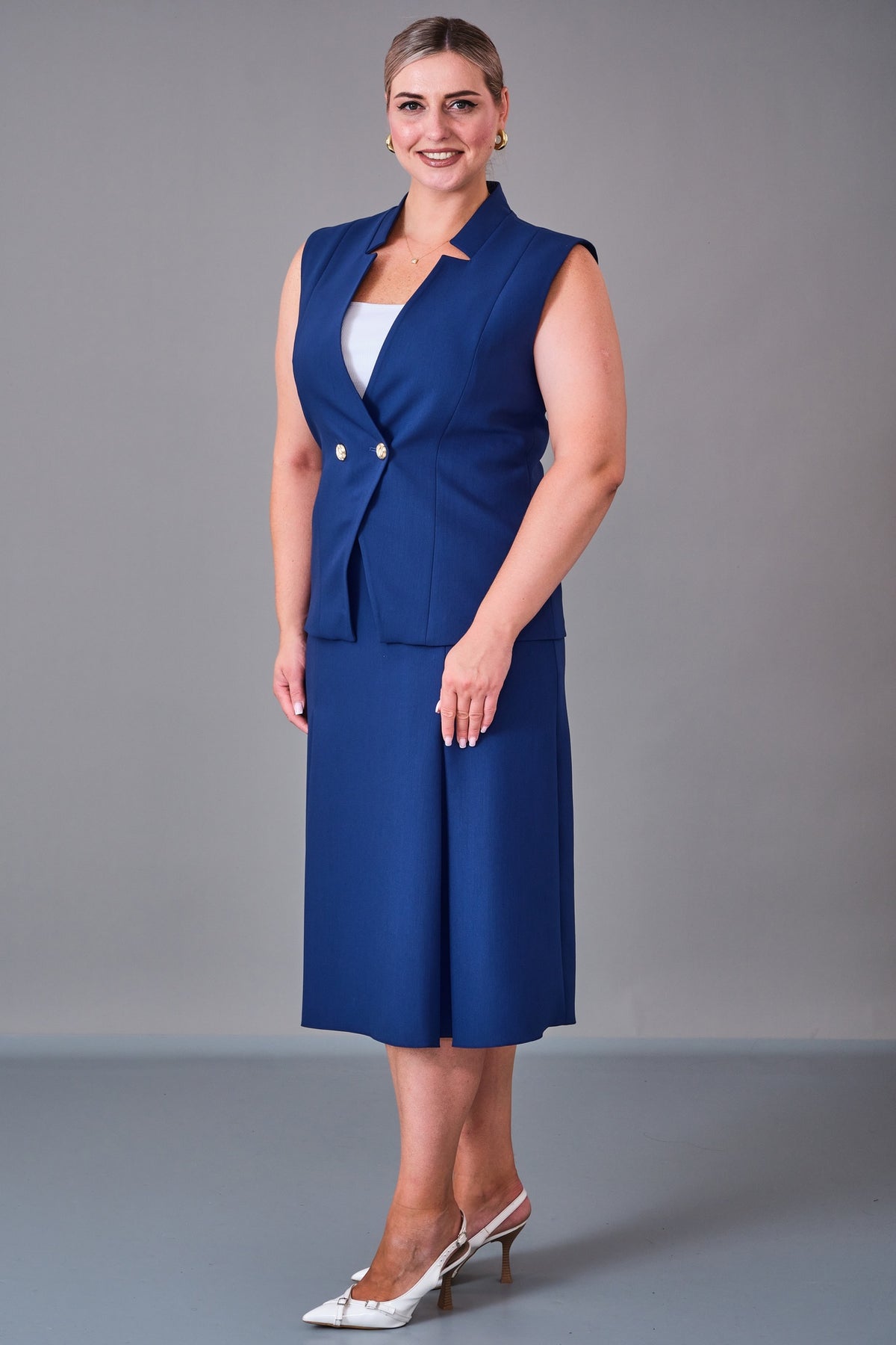 Cocomika - Plus Size Suit (CMK27K3040)