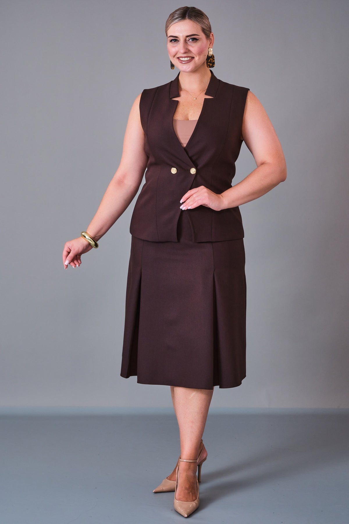Cocomika - Plus Size Suit (CMK27K3040)