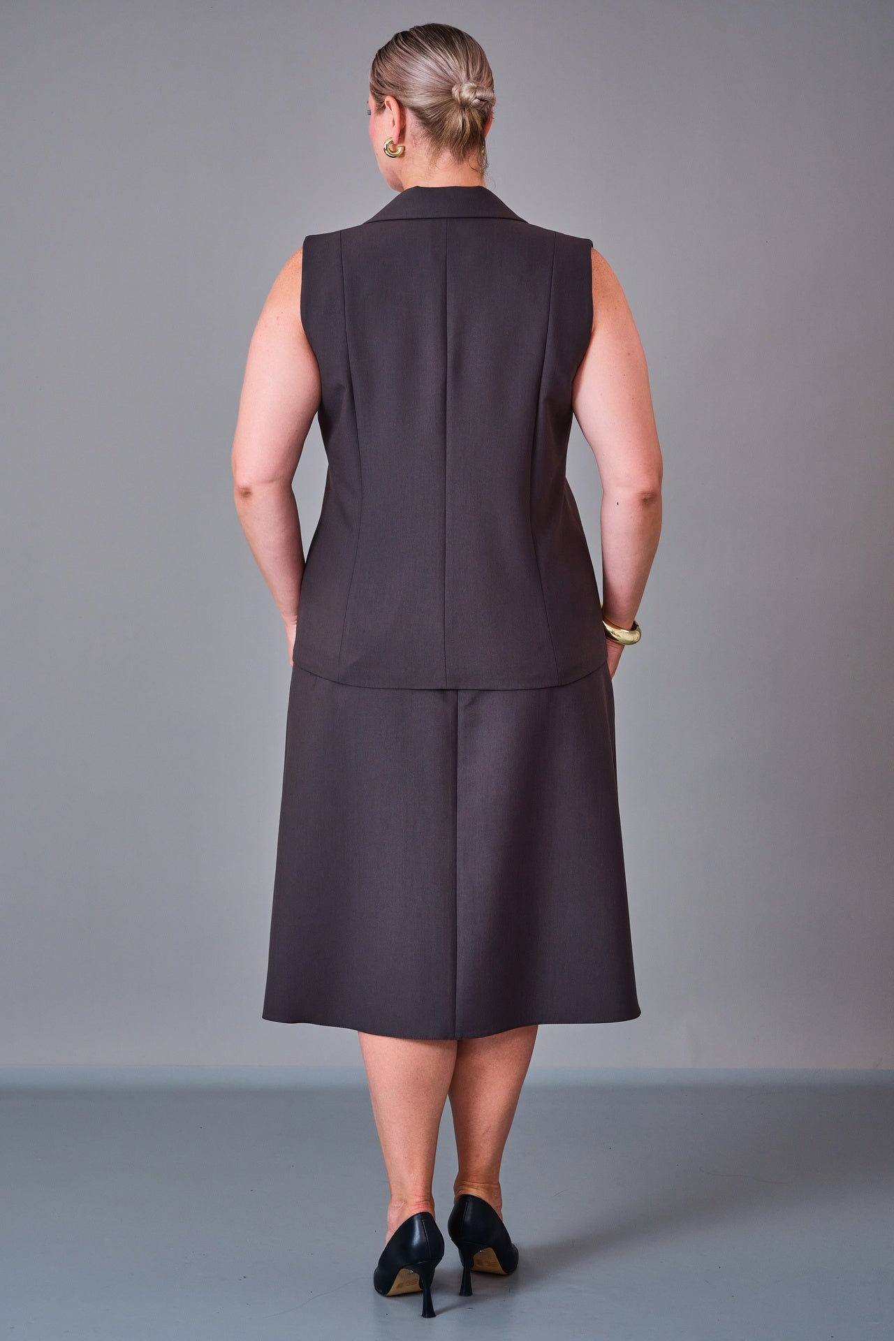 Cocomika - Plus Size Suit (CMK27K3022) - 8690200201424