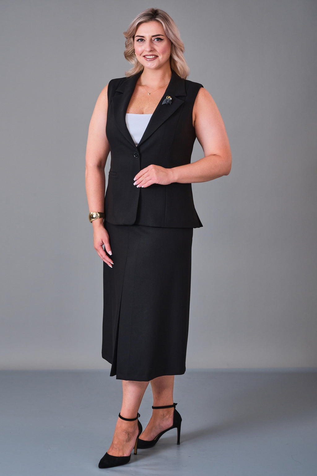 Meira - Plus Size Suit (MEI27K8575)