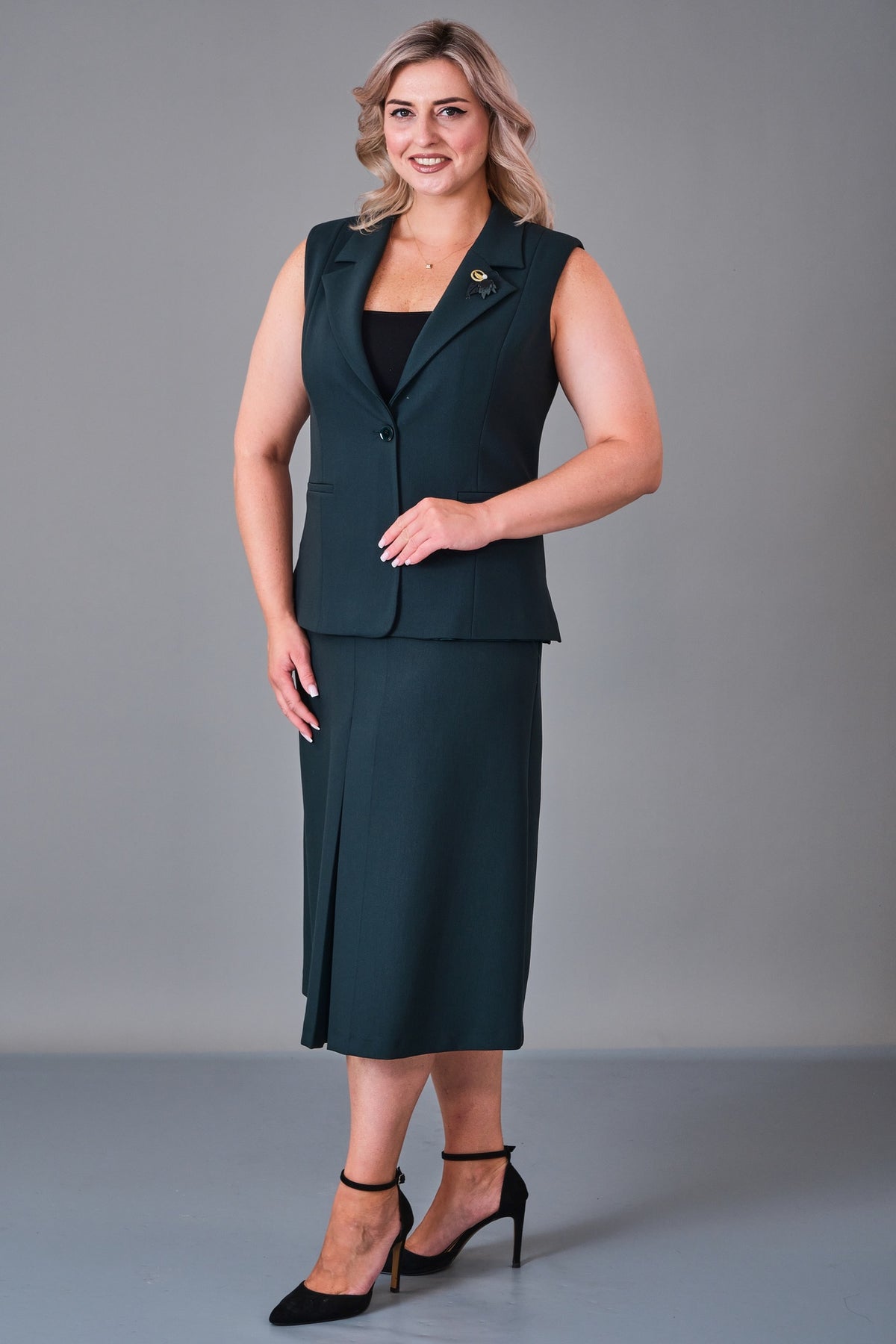 Meira - Plus Size Suit (MEI27K8575)