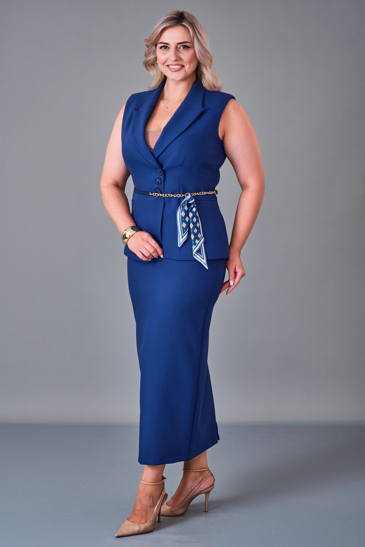 Meira - Plus Size Suit (MEI27K8585) - 8690200201882