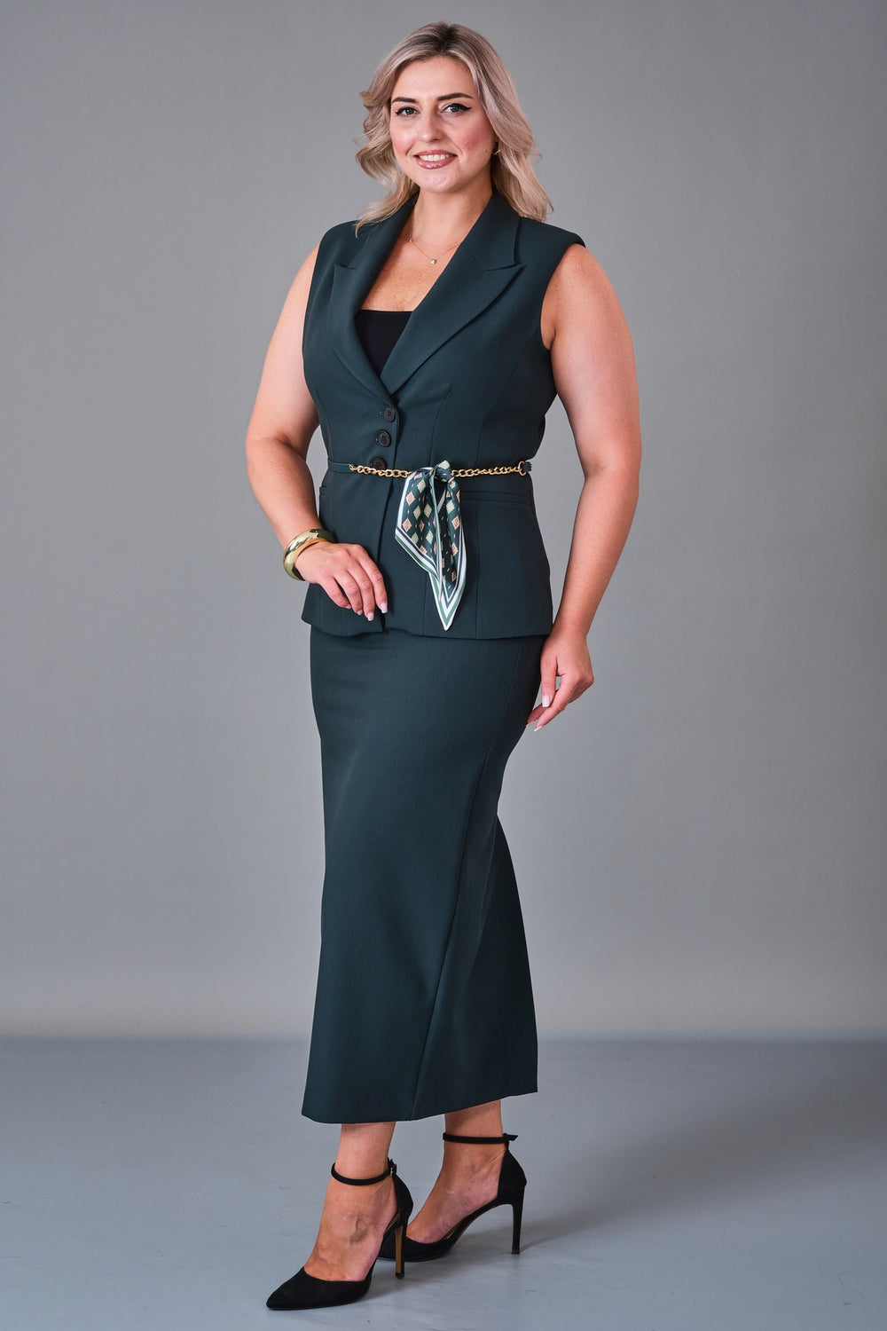 Meira - Plus Size Suit (MEI27K8585) - 8690200201912