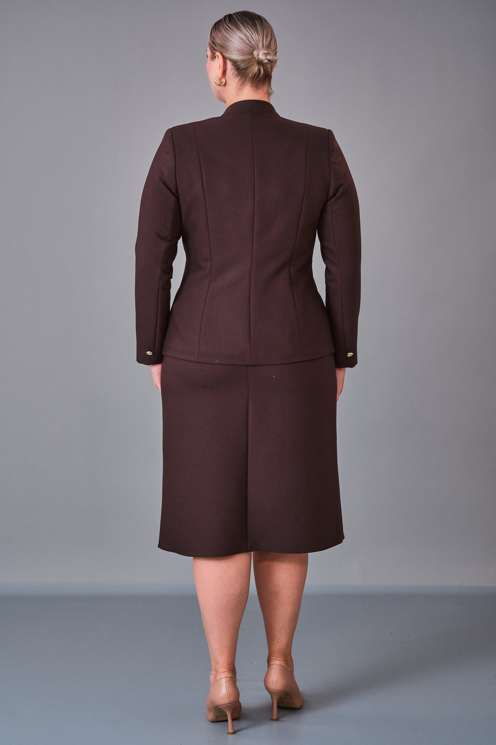 Cocomika - Plus Size Suit (CMK27K3041) - 8690200202629