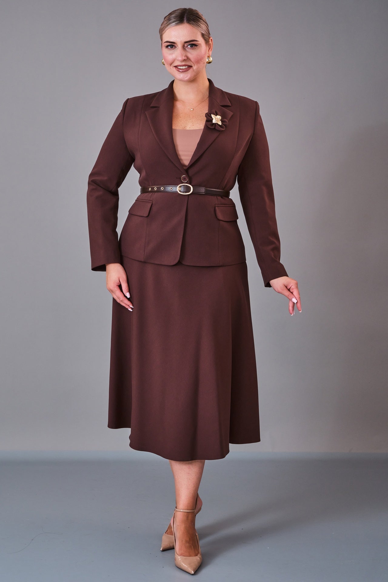 Dayi - Plus Size Suit (BDY27K44155) - 8690200202766