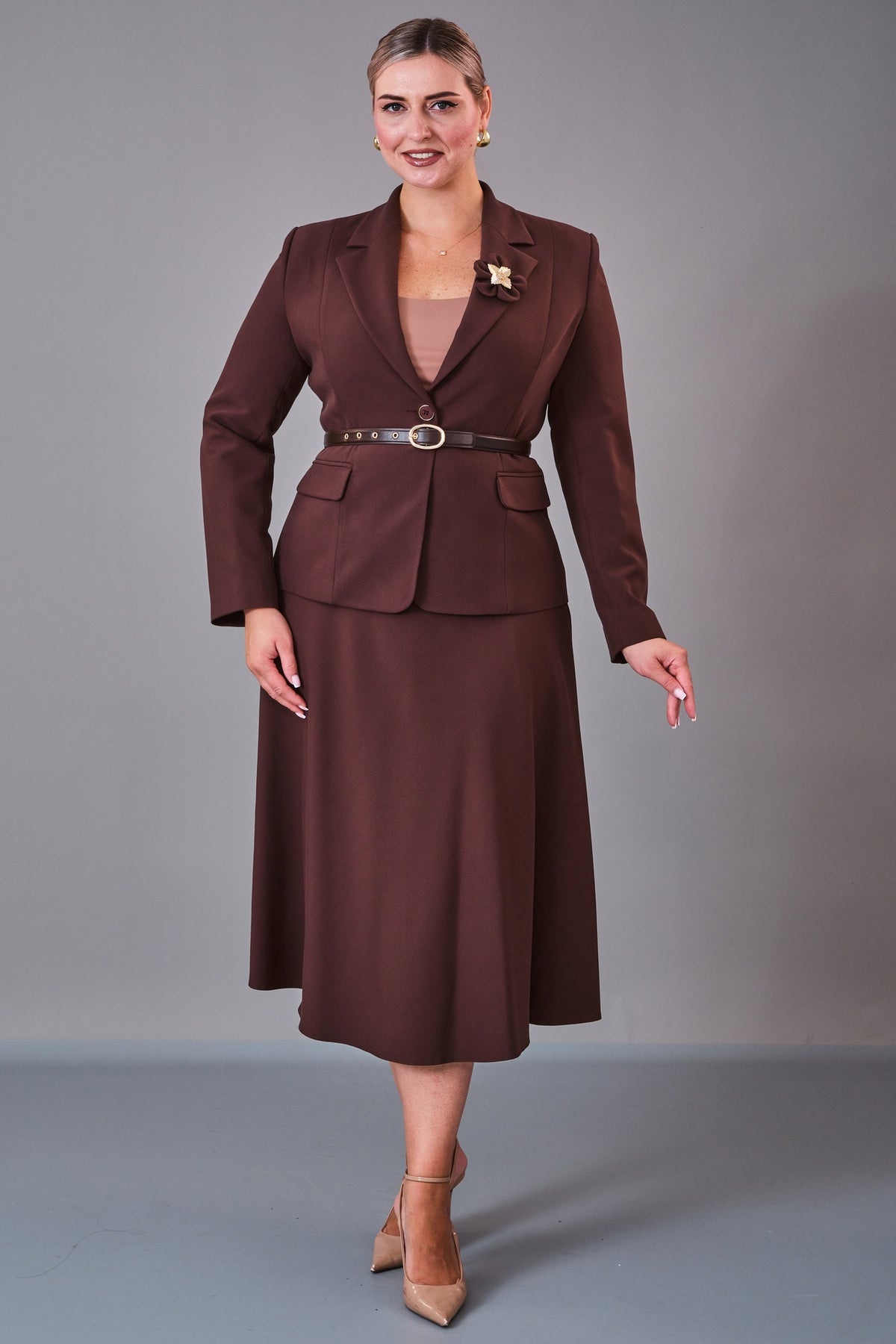 Dayi - Plus Size Suit (BDY27K44155) - 8690200202766