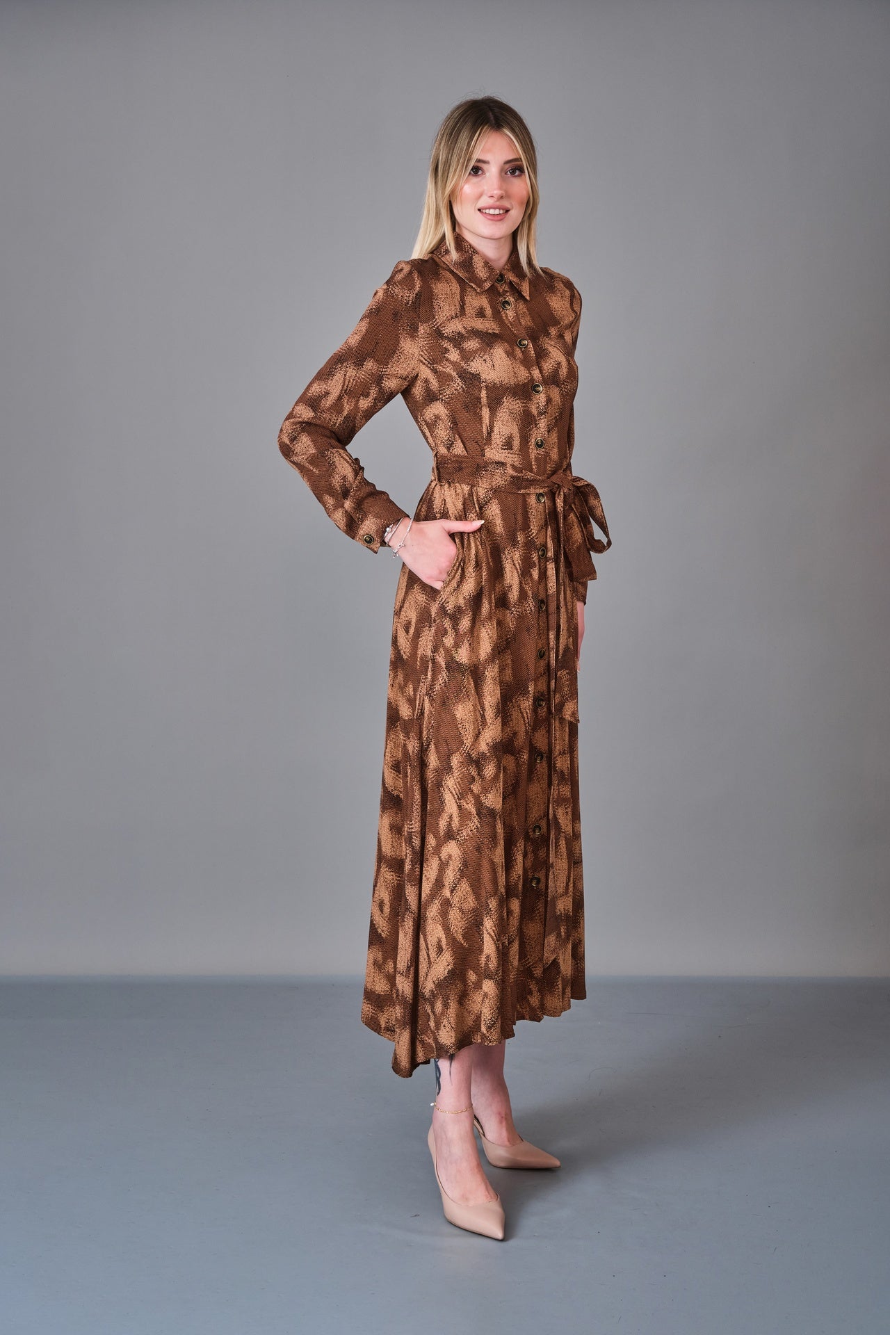 Onno - Regular Size Dress (ONO27K811) - 8690200204081