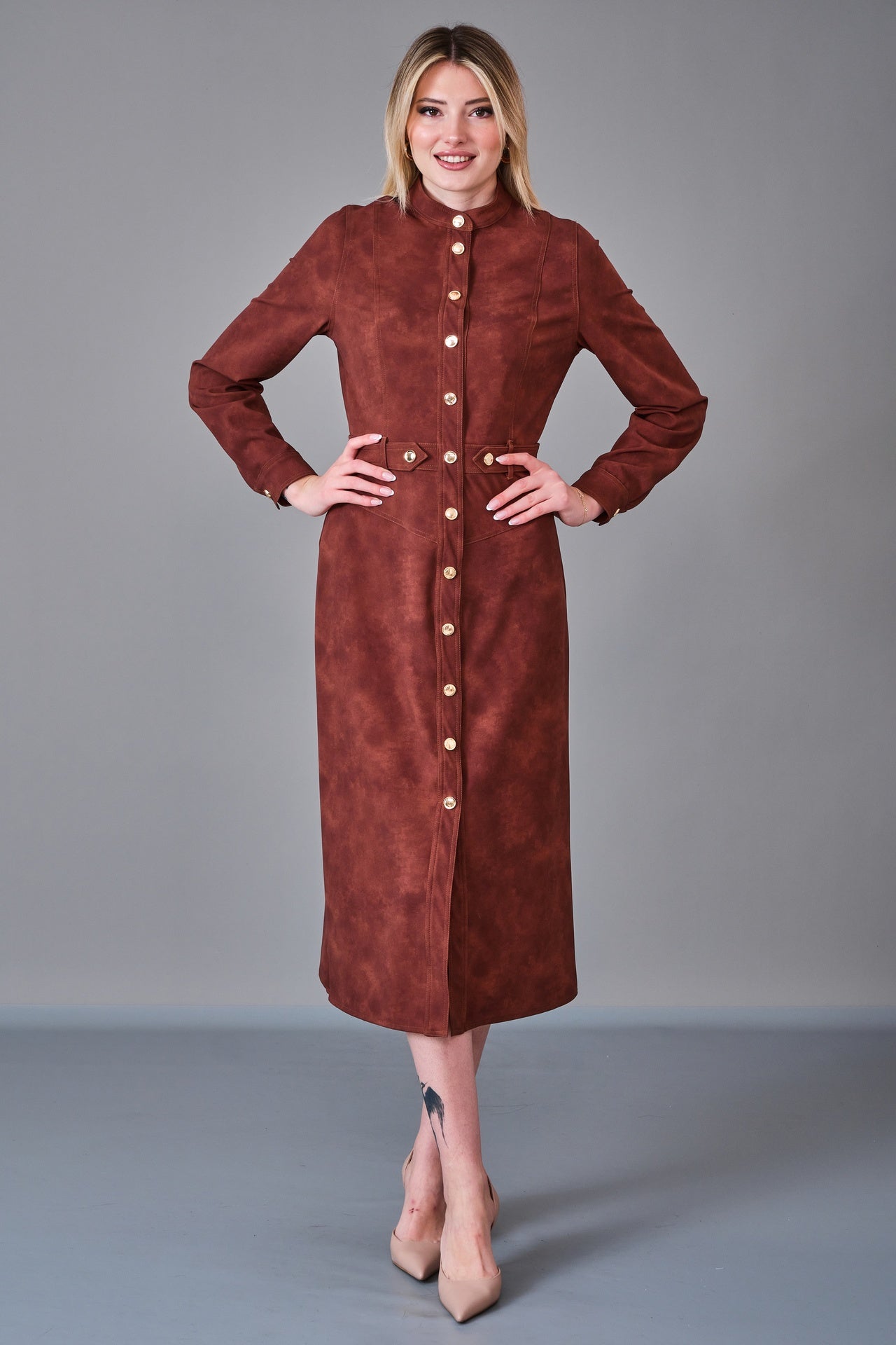 Onno - Regular Size Dress (ONO27K814) - 8690200204104