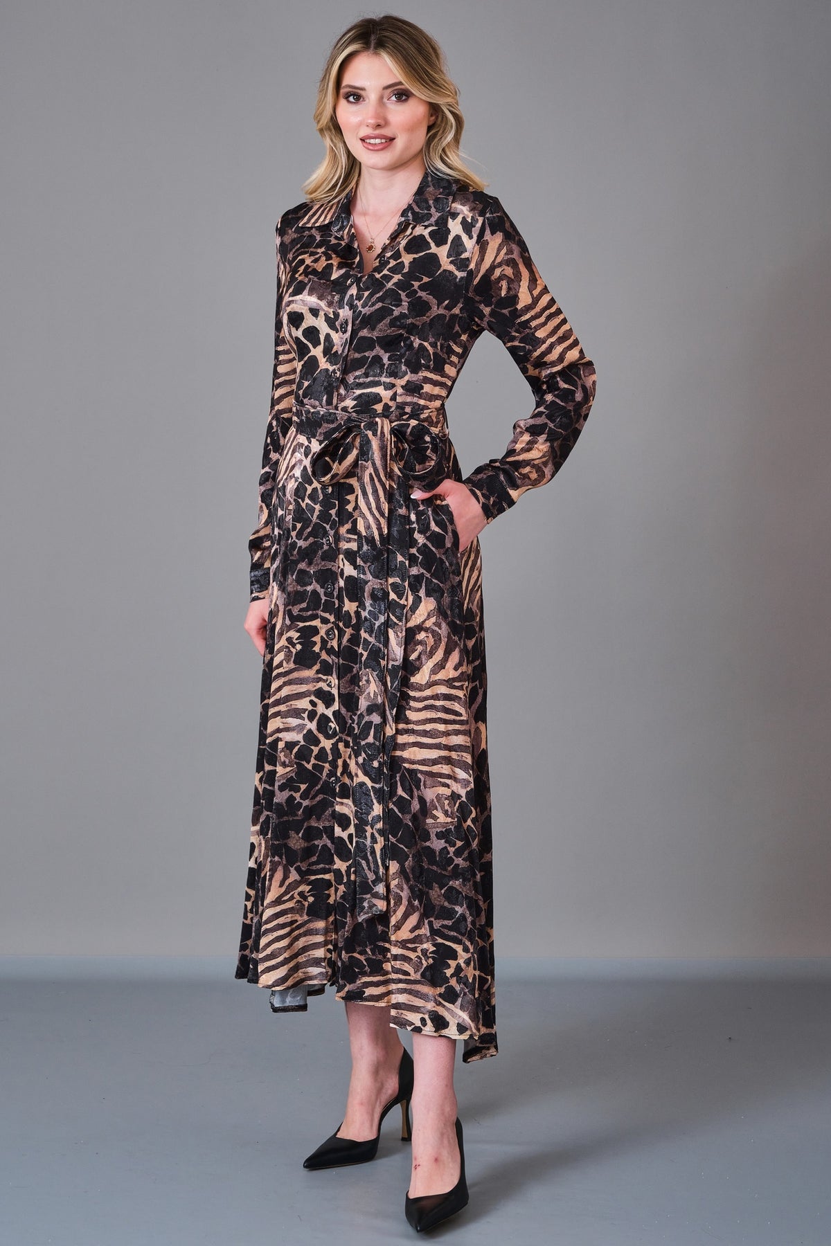 Onno - Regular Size Dress (ONO27K818) - 8690200204111