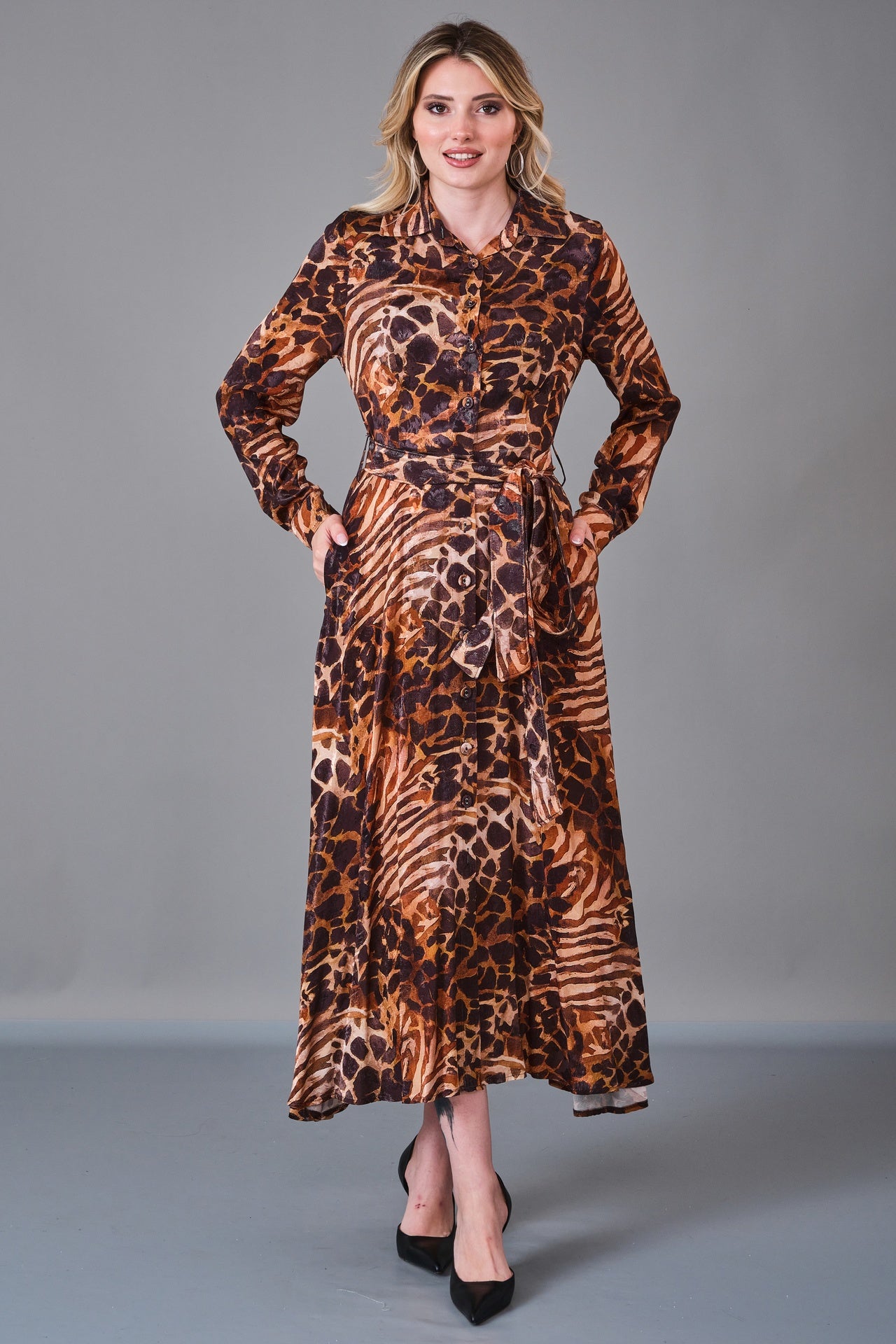 Onno - Regular Size Dress (ONO27K818) - 8690200204128