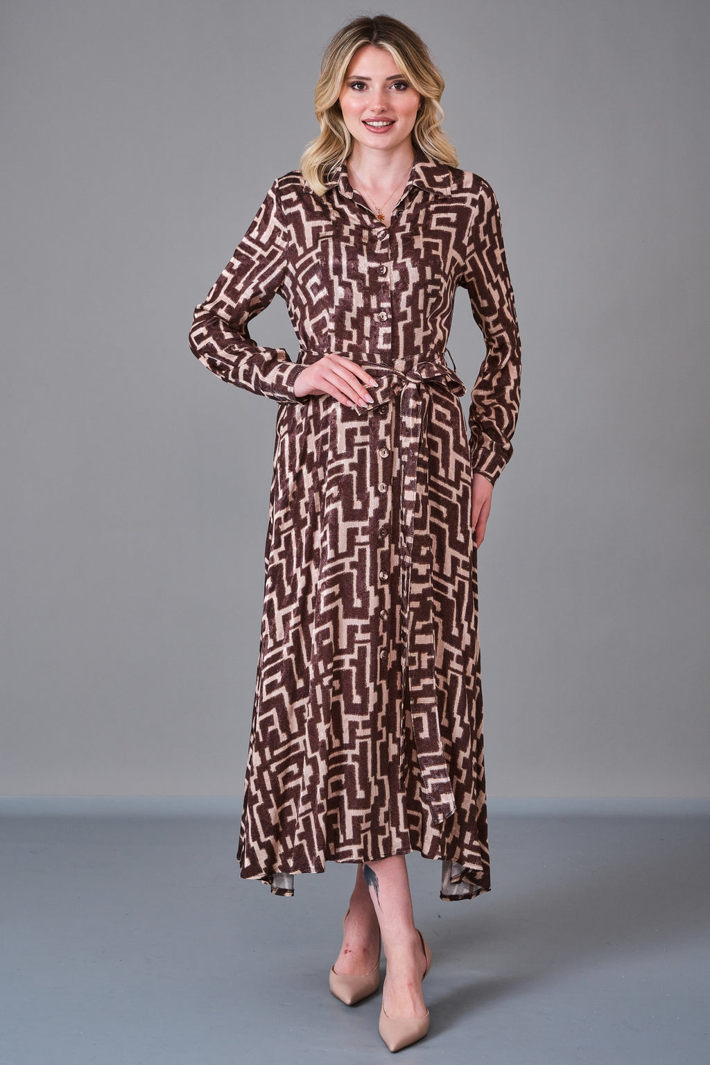Onno - Regular Size Dress (ONO27K816) - 8690200204326