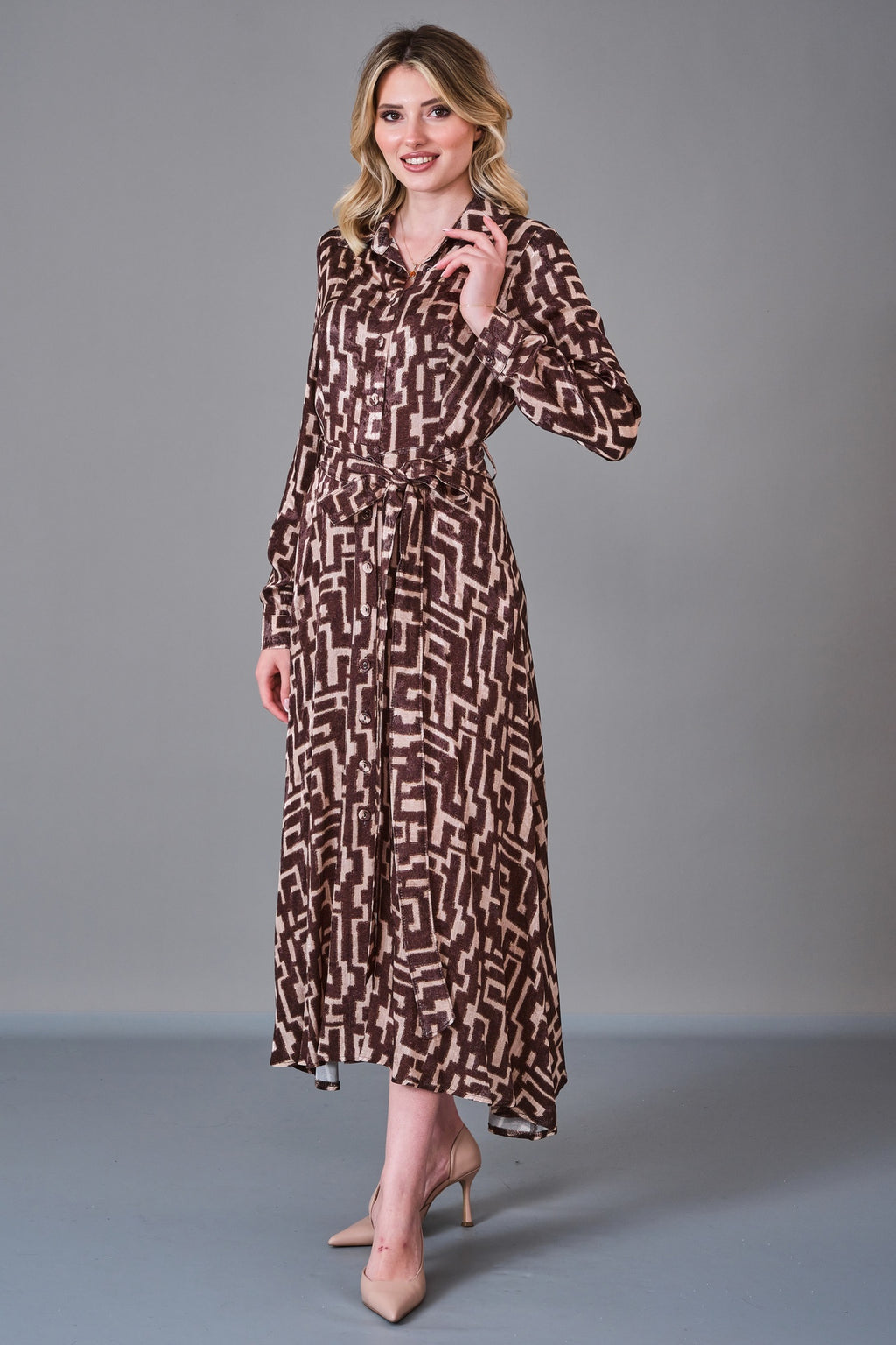 Onno - Regular Size Dress (ONO27K816) - 8690200204326