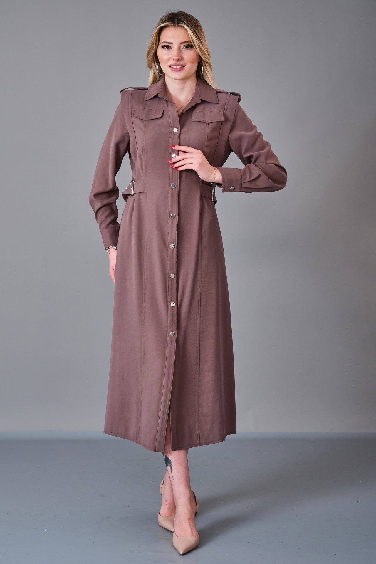 Onno - Regular Size Dress (ONO27K801) - 8690200204357