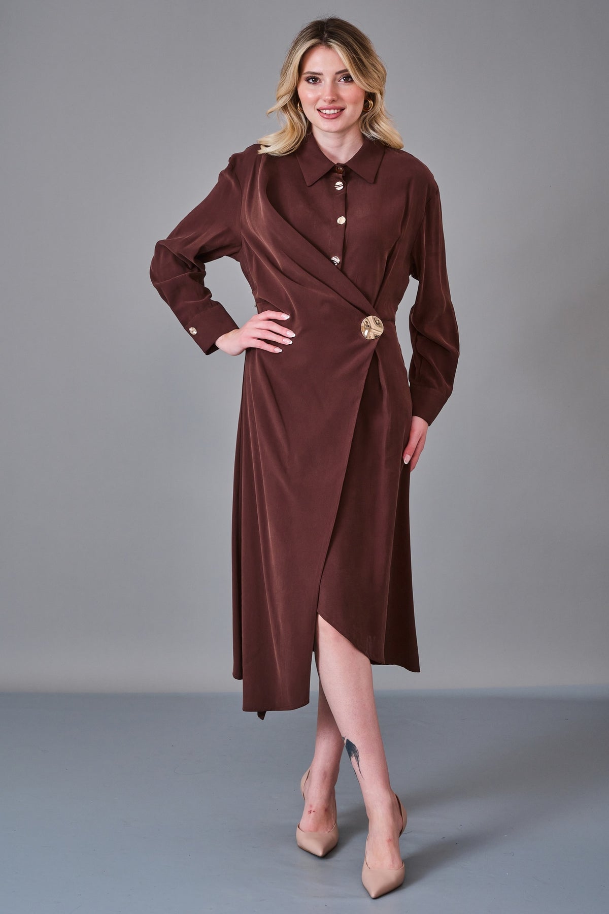 Onno - Regular Size Dress (ONO27K8011) - 8690200204463