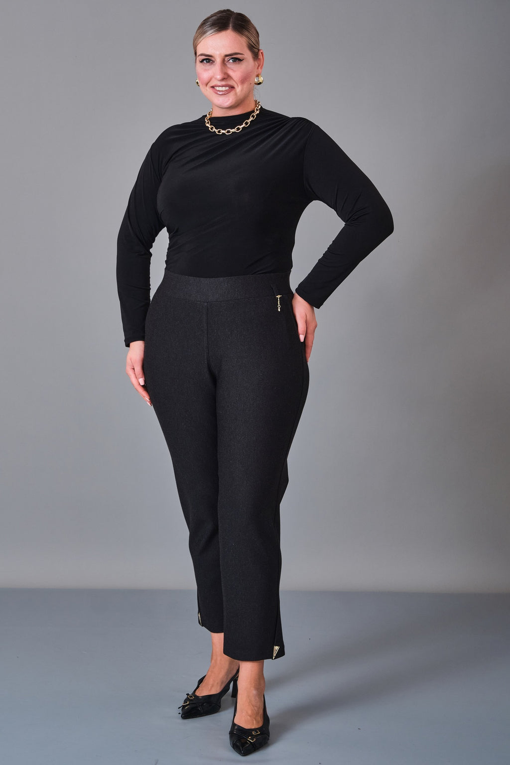 Elitline - Plus Size Trousers (ELT27K1-01-4119)