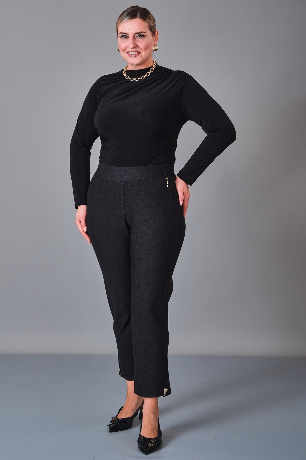 Elitline - Plus Size Trousers (ELT27K1-01-4119)