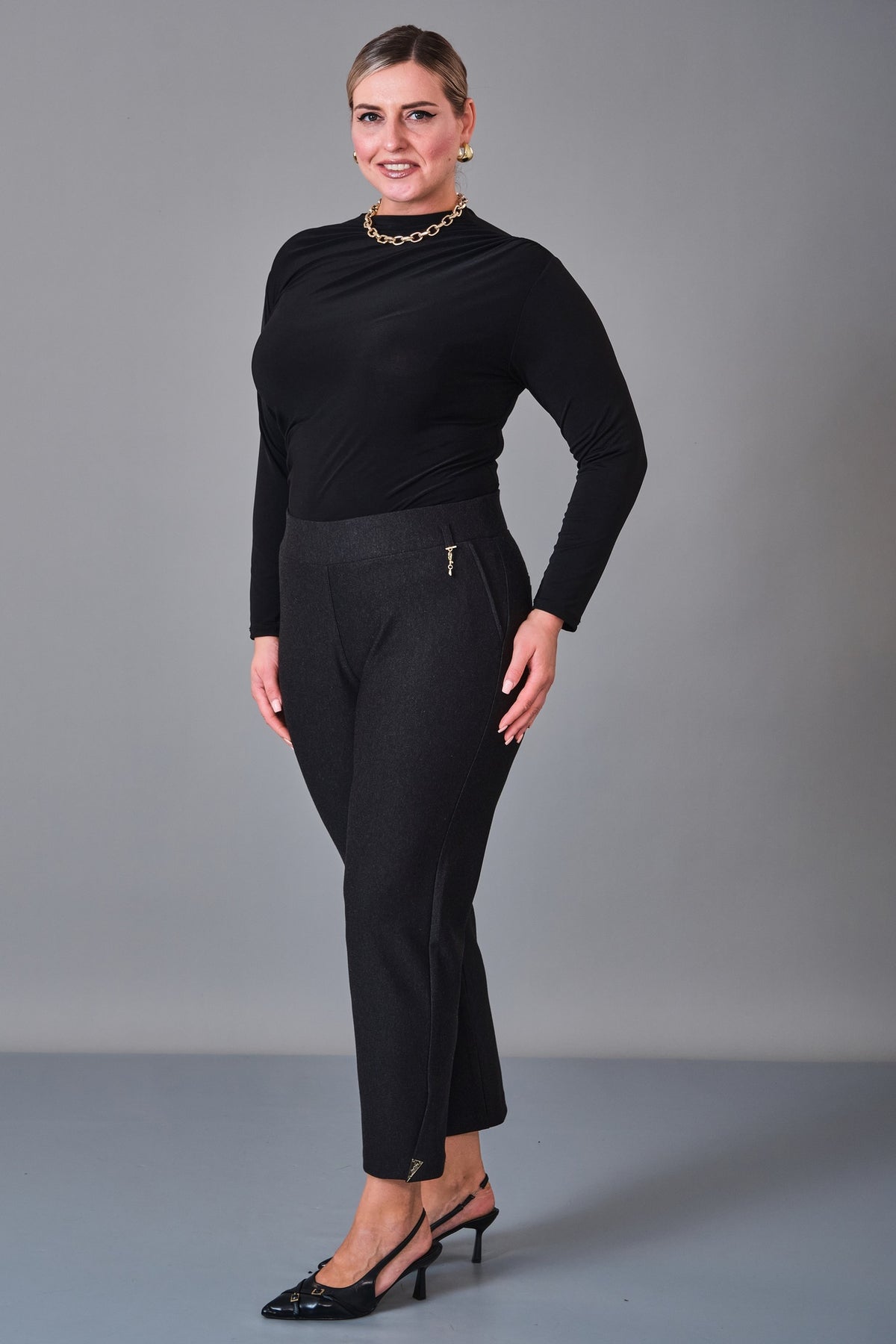 Elitline - Plus Size Trousers (ELT27K1-01-4119)