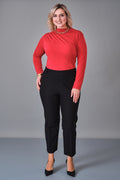 Elitline - Plus Size Trousers (ELT27K1-01-4120) - 8690200204722