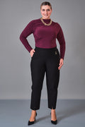 Elitline - Plus Size Trousers (ELT27K1-01-4113) - 8690200204791