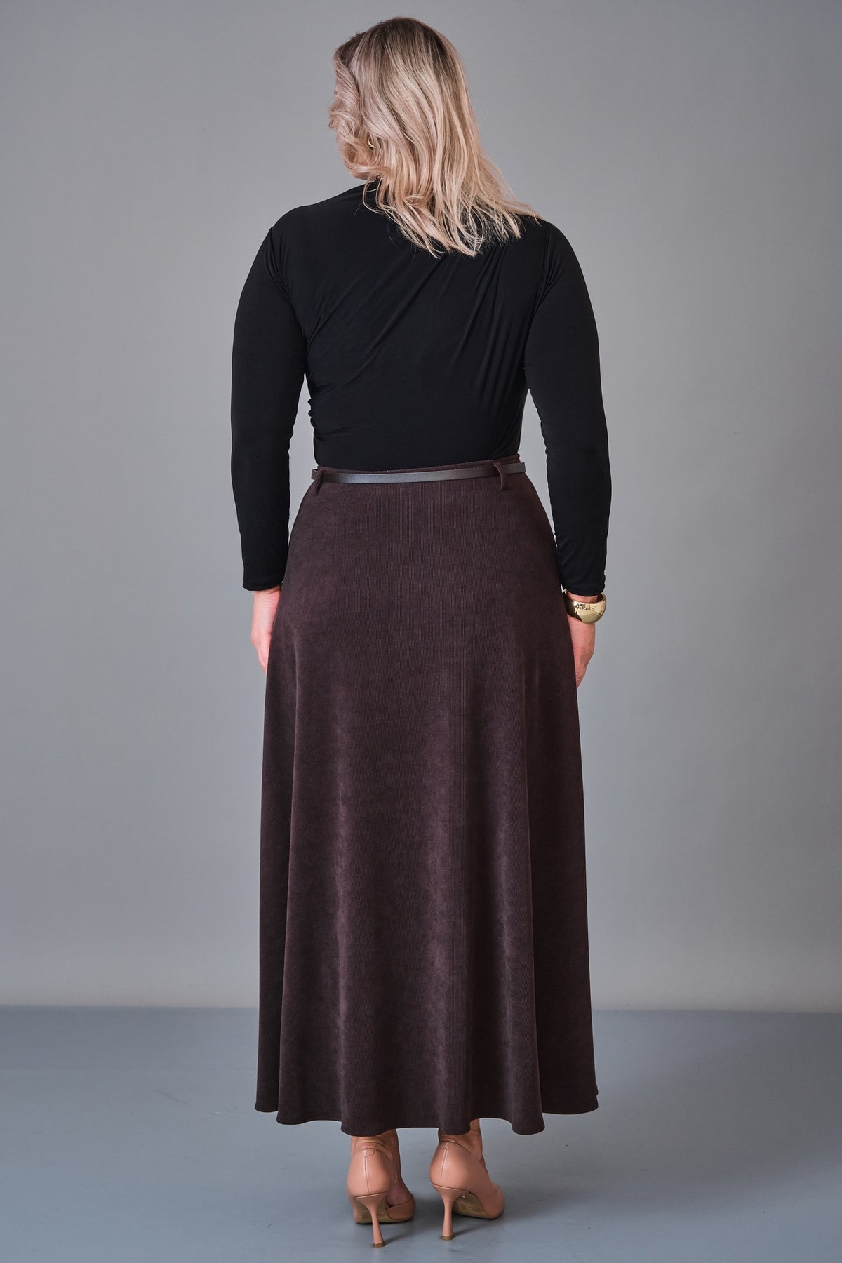 Elitline - Plus Size Skirt (ELT27K2-04-4020) - 8690200204869
