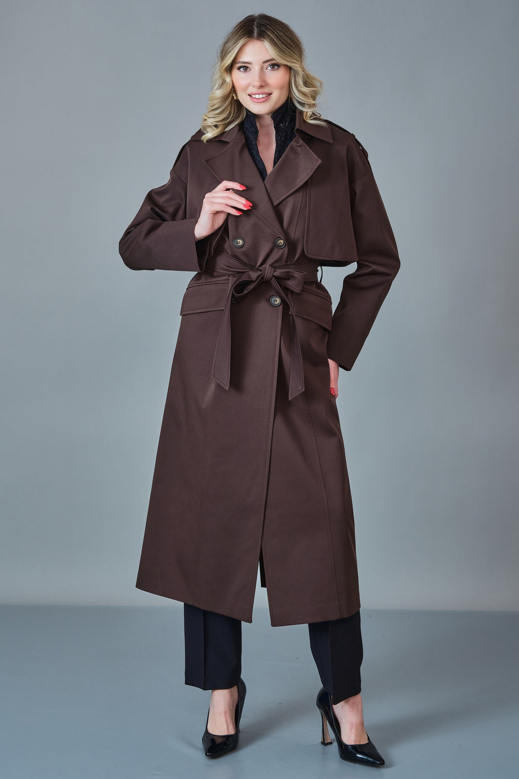 Maxmara - Regular Size Trench Coat (MAX27K1908) - 8690200205675