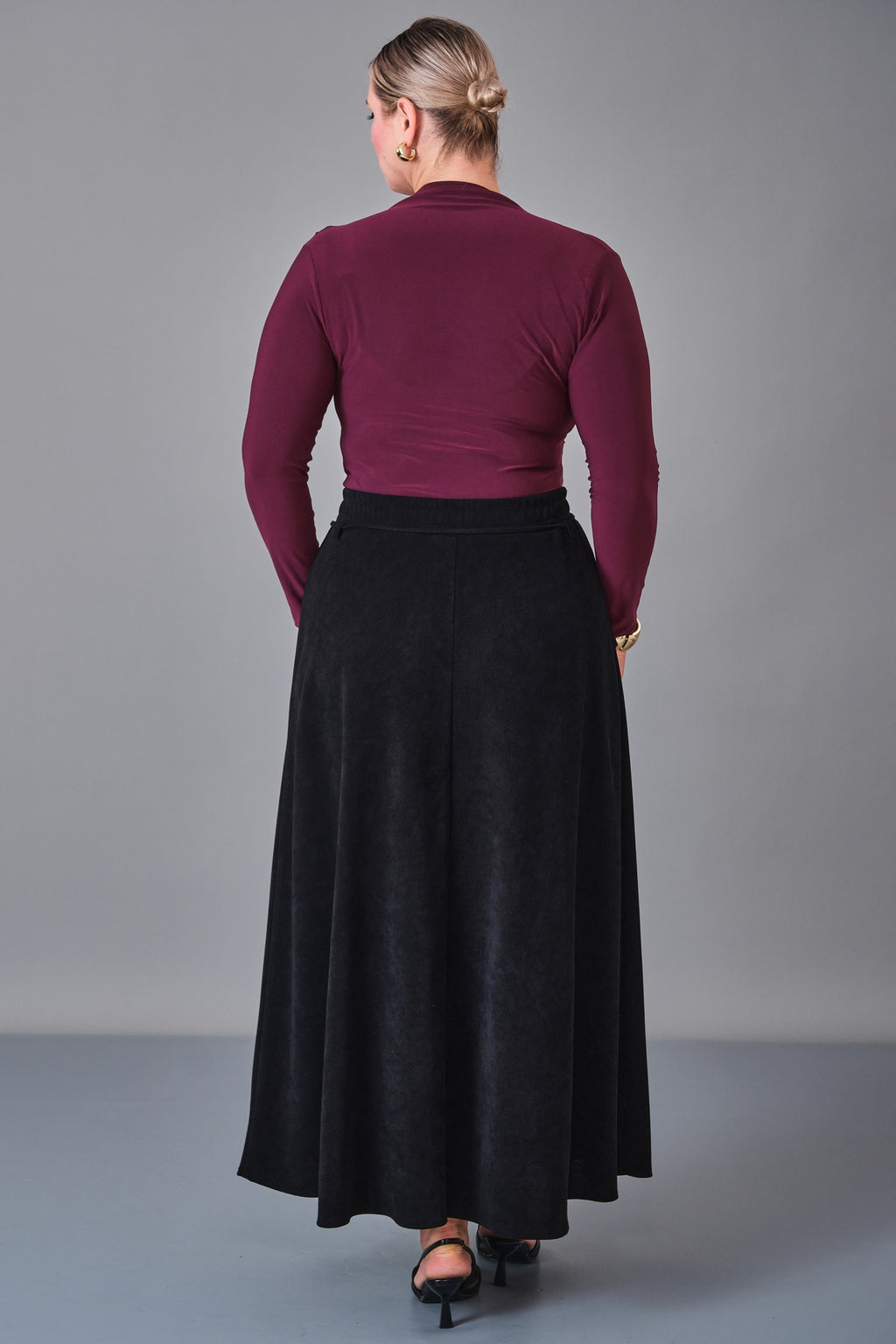 Elitline - Plus Size Skirt (ELT27K2-04-4024) - 8690200205811