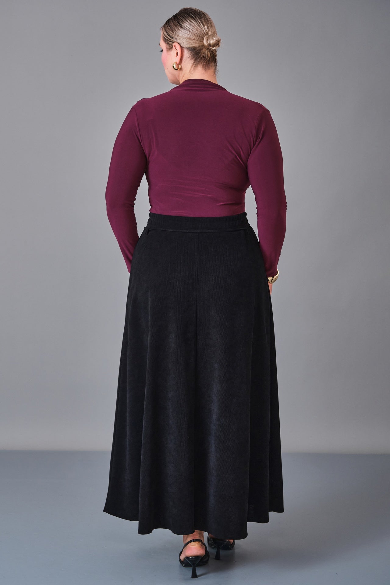 Elitline - Plus Size Skirt (ELT27K2-04-4024) - 8690200205811