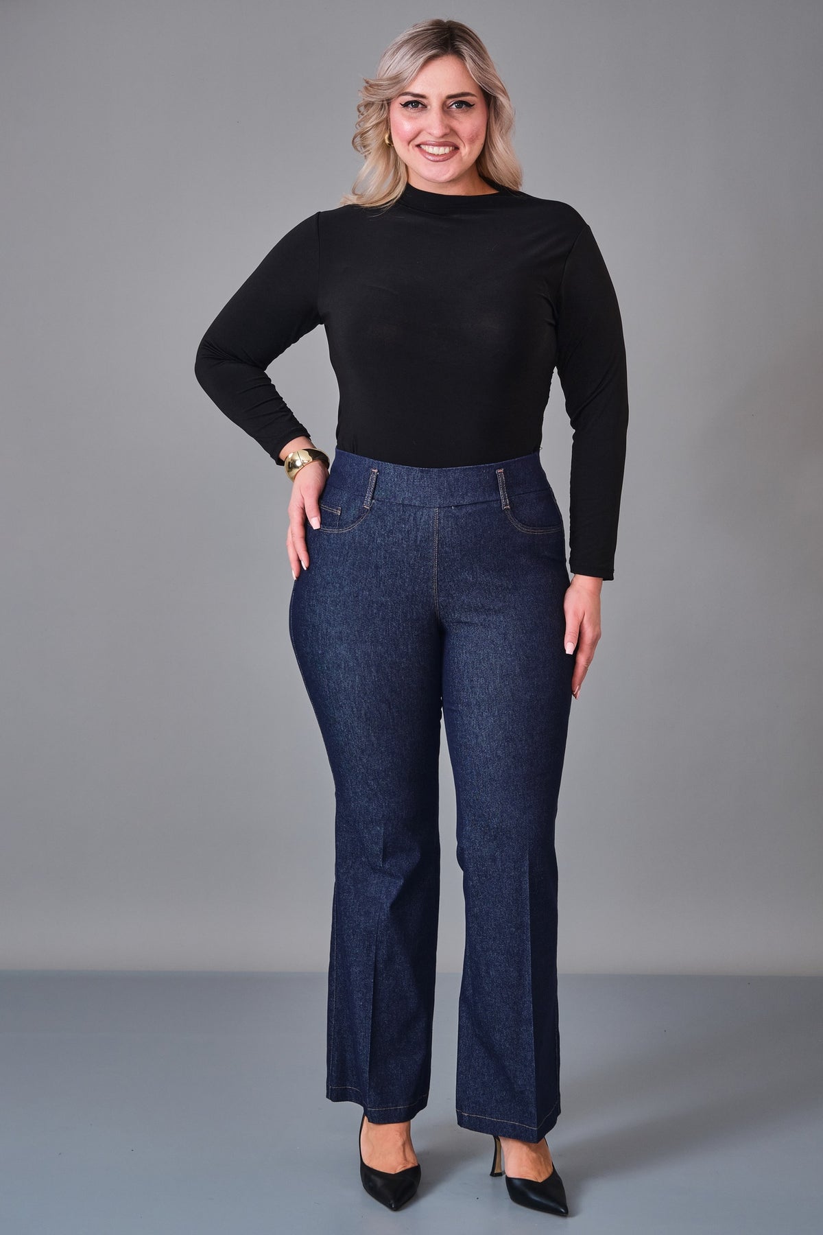 Elitline - Plus Size Trousers (ELT27K1-34-4067)