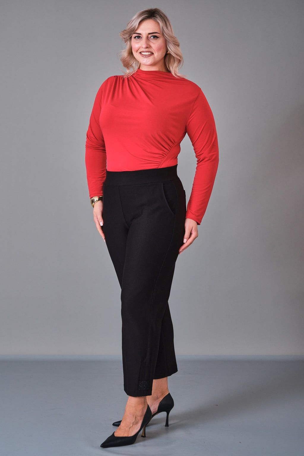 Elitline - Plus Size Trousers (ELT27K1-01-4110)