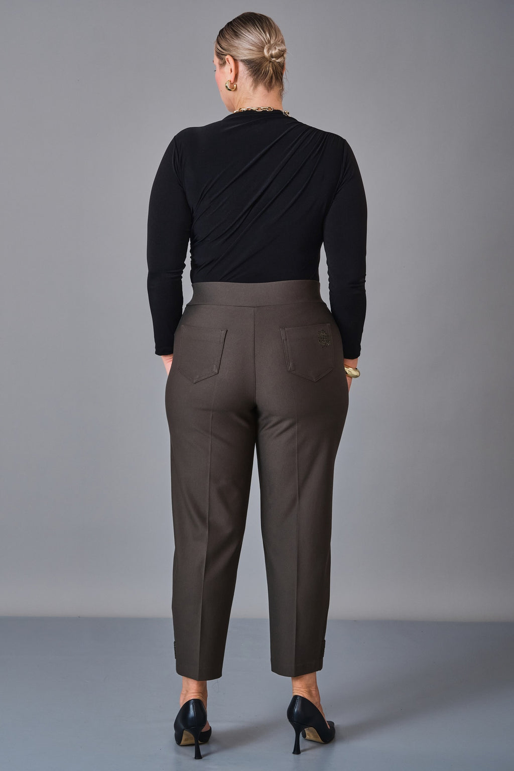 Elitline - Plus Size Trousers (ELT27K1-01-4110)