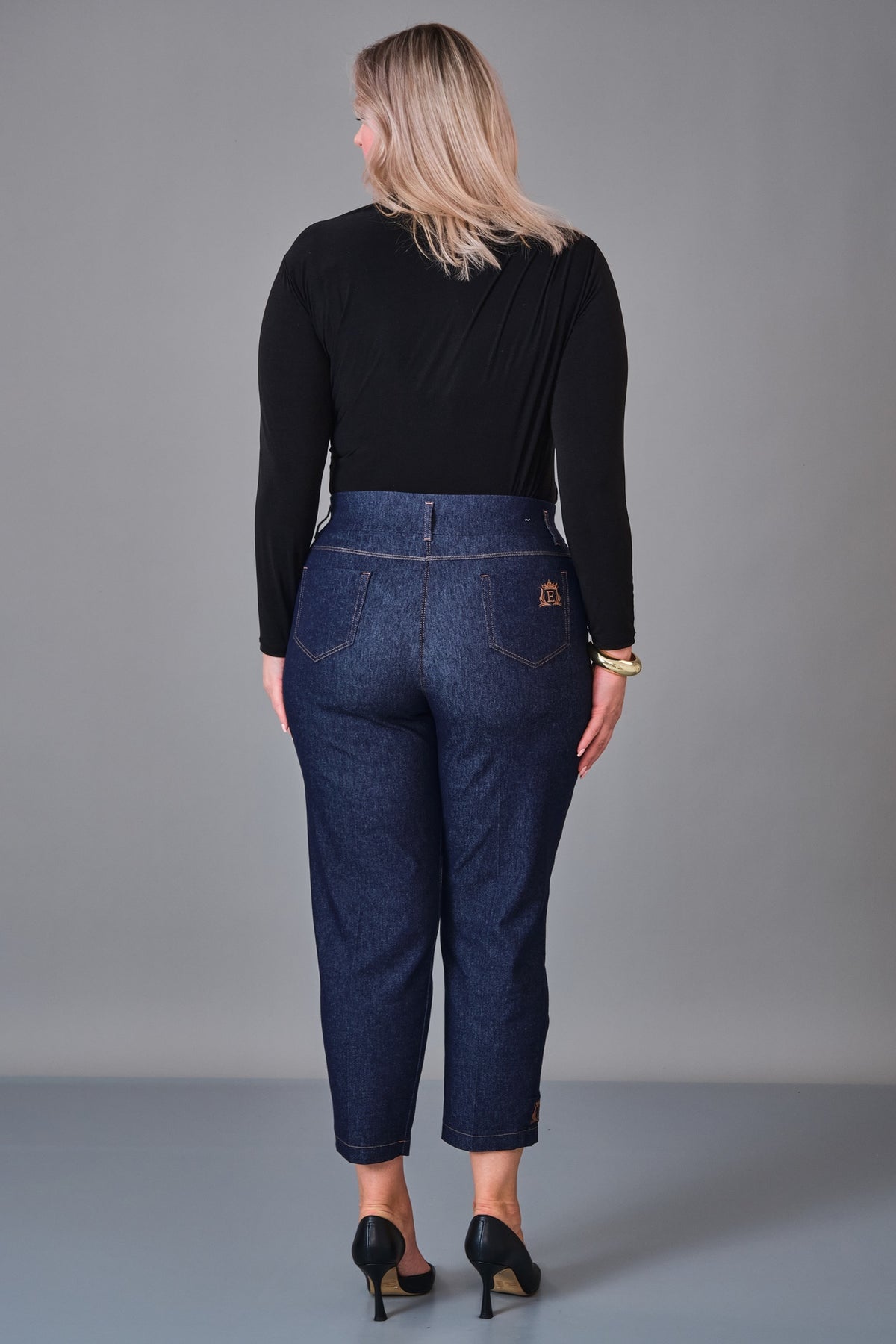 Elitline - Plus Size Trousers (ELT27K1-34-4116)